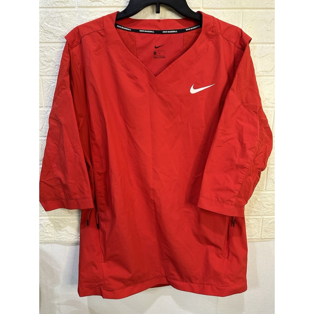 Nike Baseball Pullover,‎ Medium, Nike Baseball Pullover BP Shirt, MSRP $85